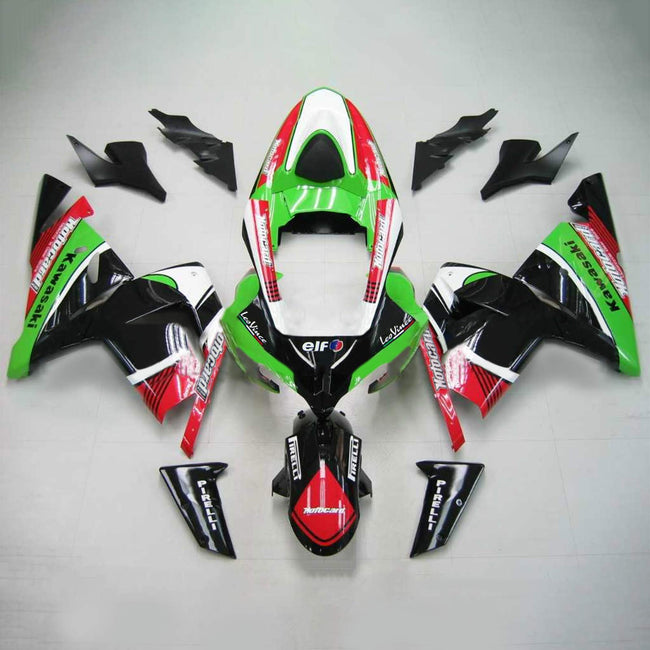 2004-2005 Kawasaki ZX10R Amotopart Injection Fairing Kit Bodywork Plastic ABS #117