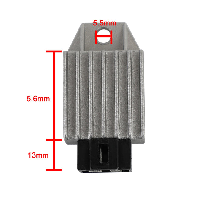 12v 4pin Voltage Regulator Rectifier For GY6 QMB139 50cc-150cc Scooter Moped ATV
