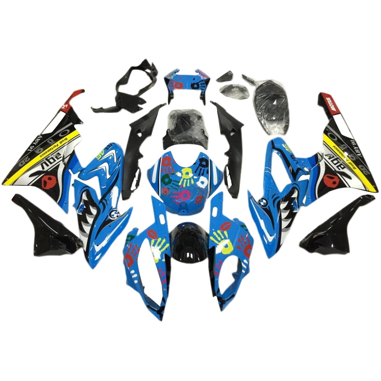 2015-2016 BMW S1000RR Fairing Kit Bodywork Plastic ABS