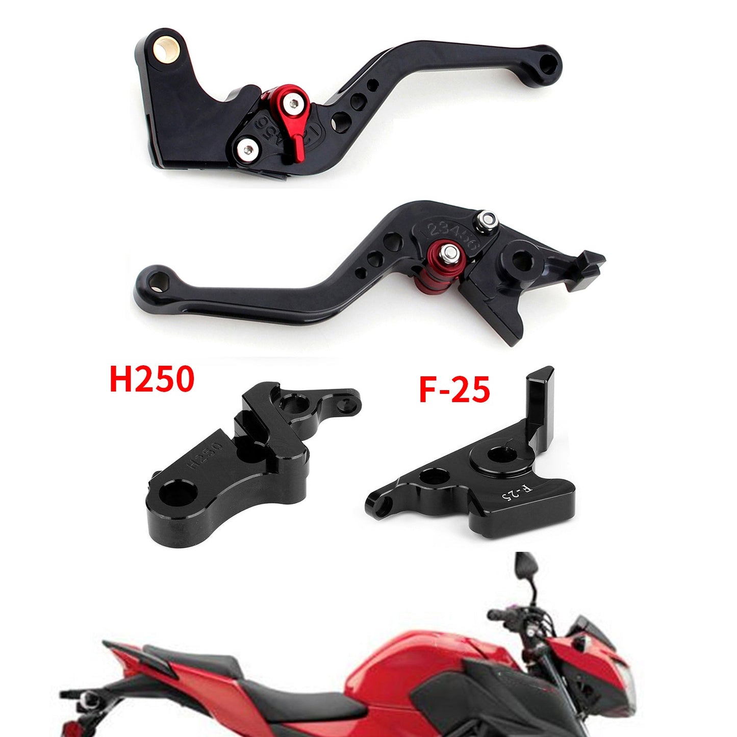 Short Clutch Brake Lever For Honda CBR500R/F/X 13-18 CB300R/F/FA 14-18