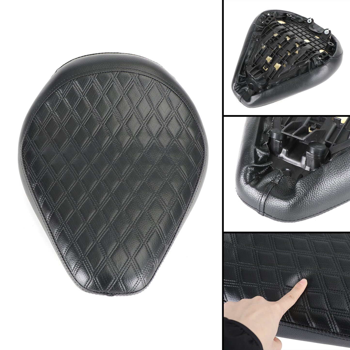 Thicken Front Seat Driver Cushion Brown Fit For Honda Rebel Cmx 500 300 17-21