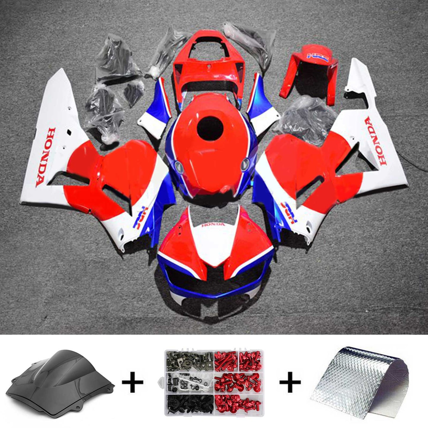 2013-2020 Honda CBR600RR F5 Injection Fairing Kit Bodywork Plastic ABS#153