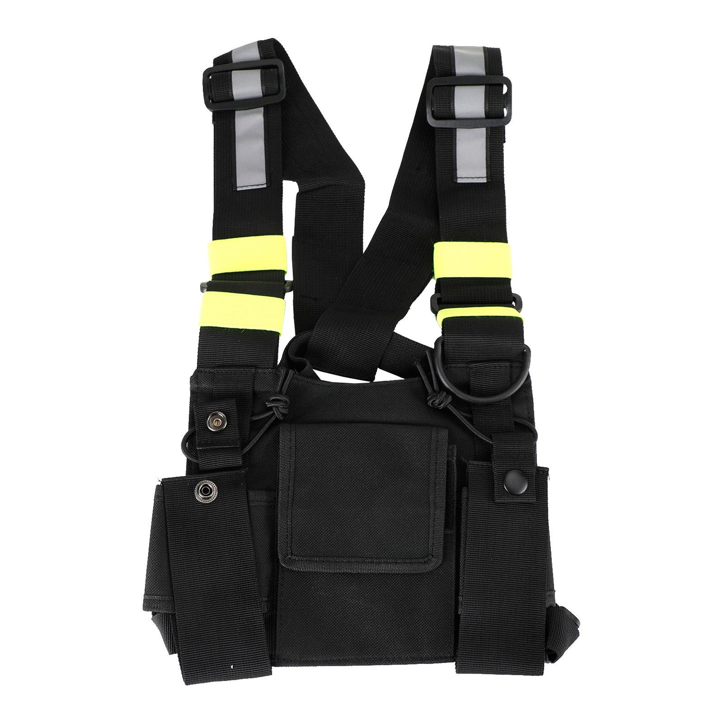 New Tactical Bilateral Chest Harness Bag for Field Operations Radio Universal