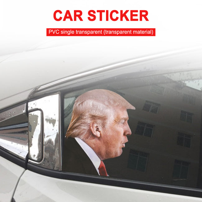 2020 Trump Presidential Election Car Window Sticker Passenger Side Person Right