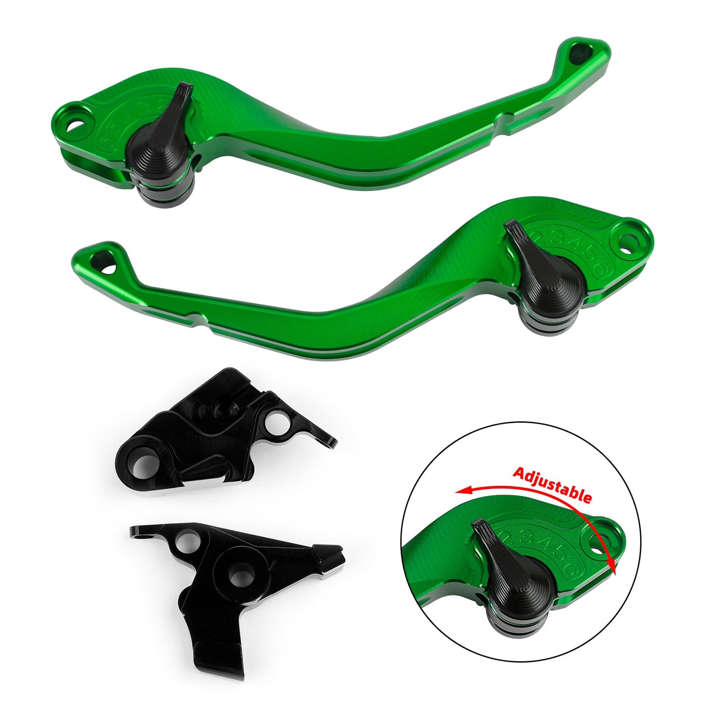 Kawasaki ER-6N NINJA 650R/ER-6F VERSYS CNC Short Clutch Brake Lever