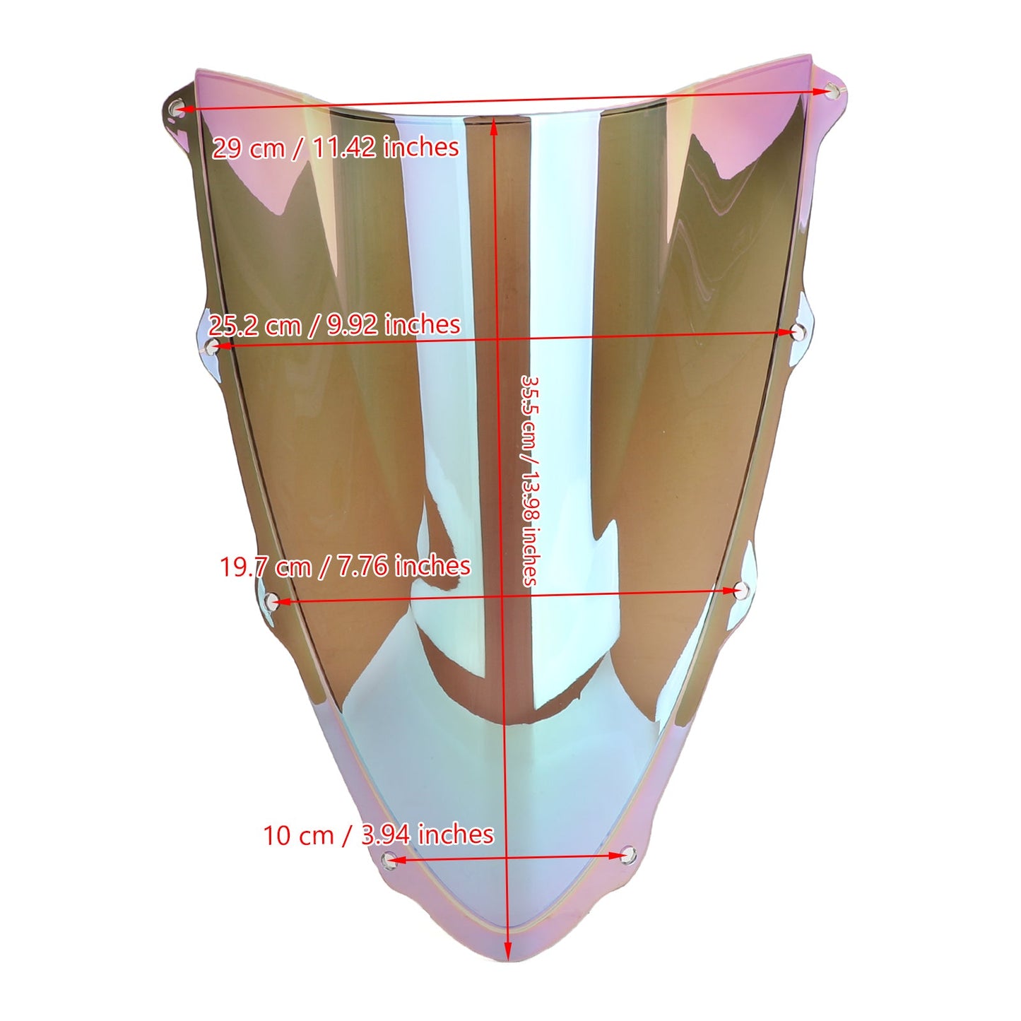 ABS Plastic Motorcycle Windshield WindScreen for Ducati 1299 2015-2020