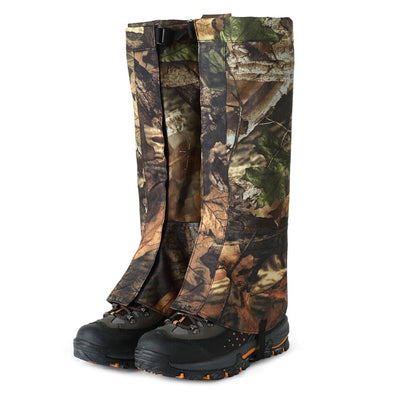 2x Camo Outdoor Hiking Hunting Snow Waterproof Boots High Legging Gaiters